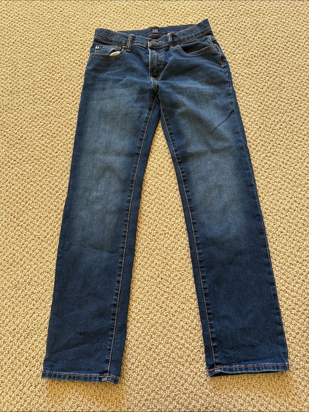 GAP Boy’s Dark Blue Straight Leg Jeans